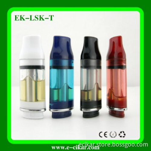 lsk beginning clear tank and rechargeable atomizer e cigarette